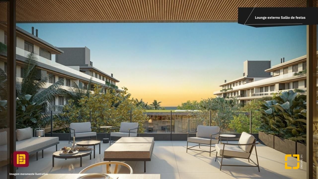 Apartamento com 51m², 1 quarto, 1 garagem, no bairro Campeche em Florianópolis