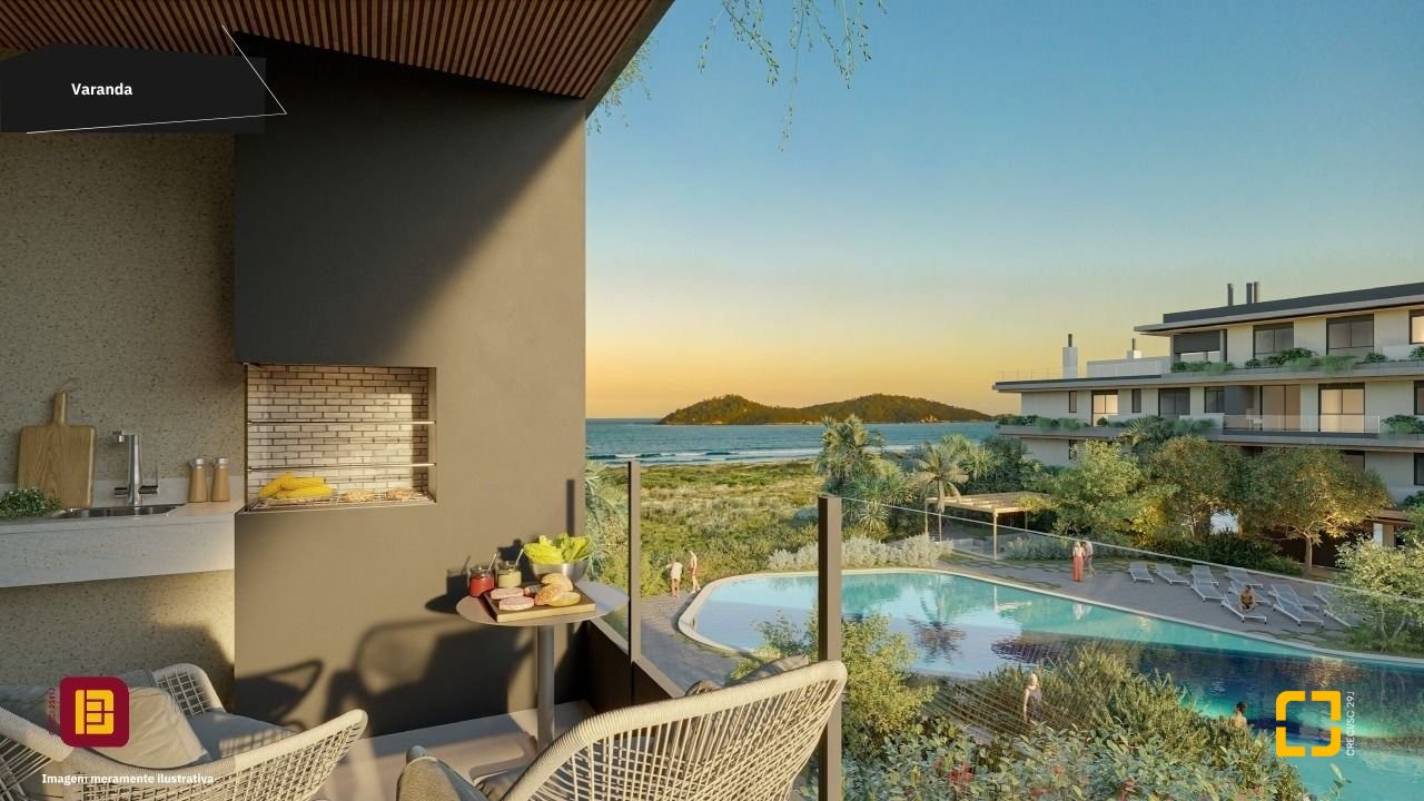 Apartamento com 51m², 1 quarto, 1 garagem, no bairro Campeche em Florianópolis