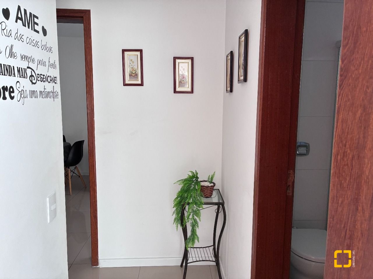 Apartamento com 67m², 3 quartos (sendo 1 suíte), 1 garagem, no bairro Centro em Florianópolis