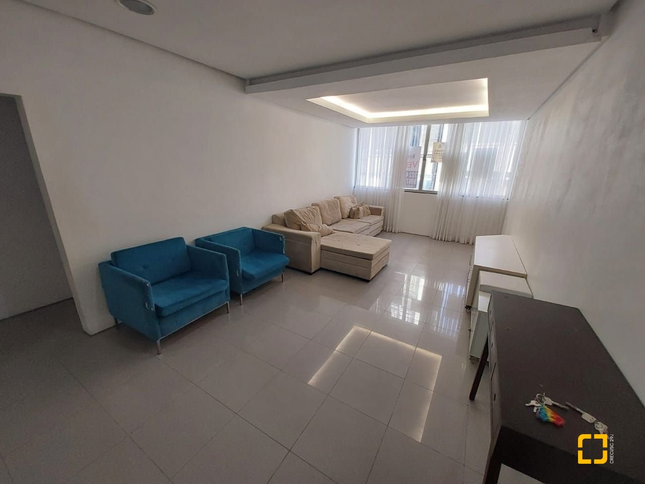 Apartamento com 100m², 3 quartos, 1 garagem, no bairro Centro em Florianópolis
