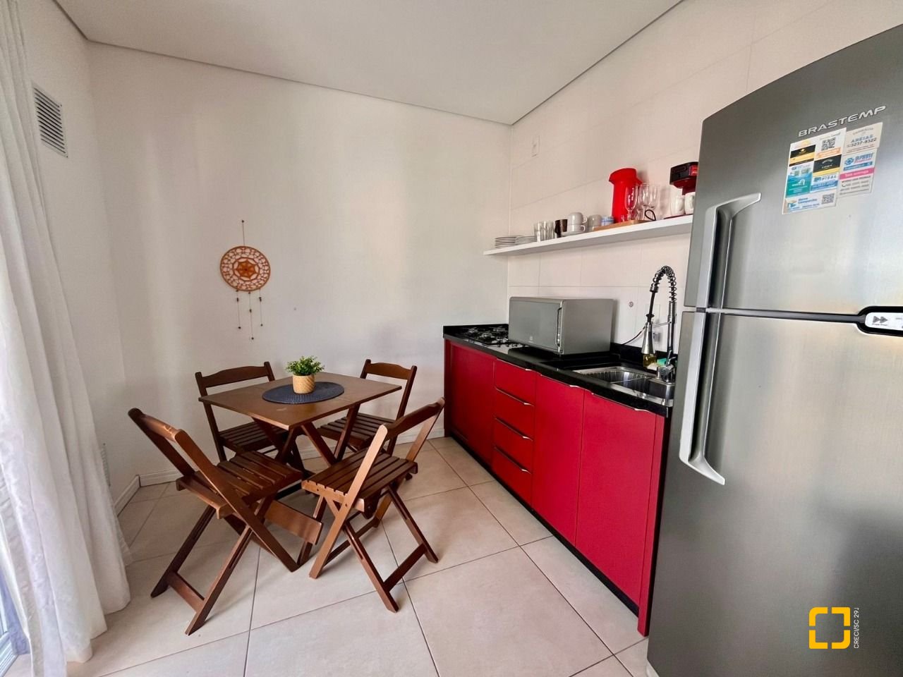 Cobertura com 80m², 1 quarto, 1 garagem, no bairro Campeche em Florianópolis