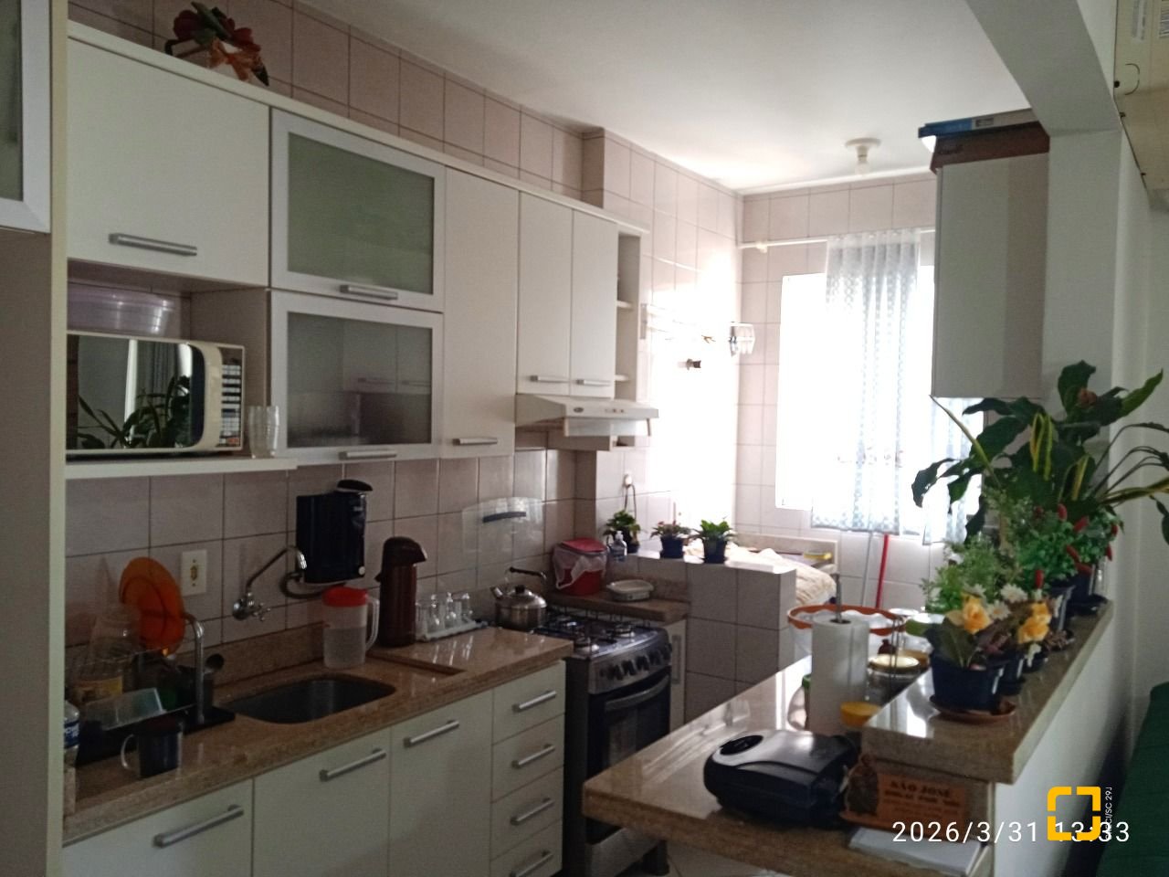 Apartamento com 55m², 2 quartos, 1 garagem, no bairro Campinas em São José