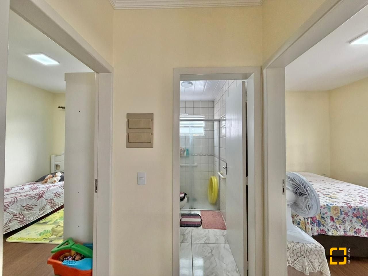 Apartamento com 58m², 2 quartos, 1 garagem, no bairro Estreito em Florianópolis