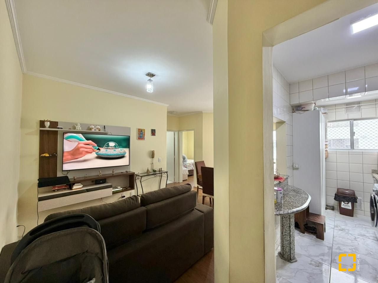 Apartamento com 58m², 2 quartos, 1 garagem, no bairro Estreito em Florianópolis