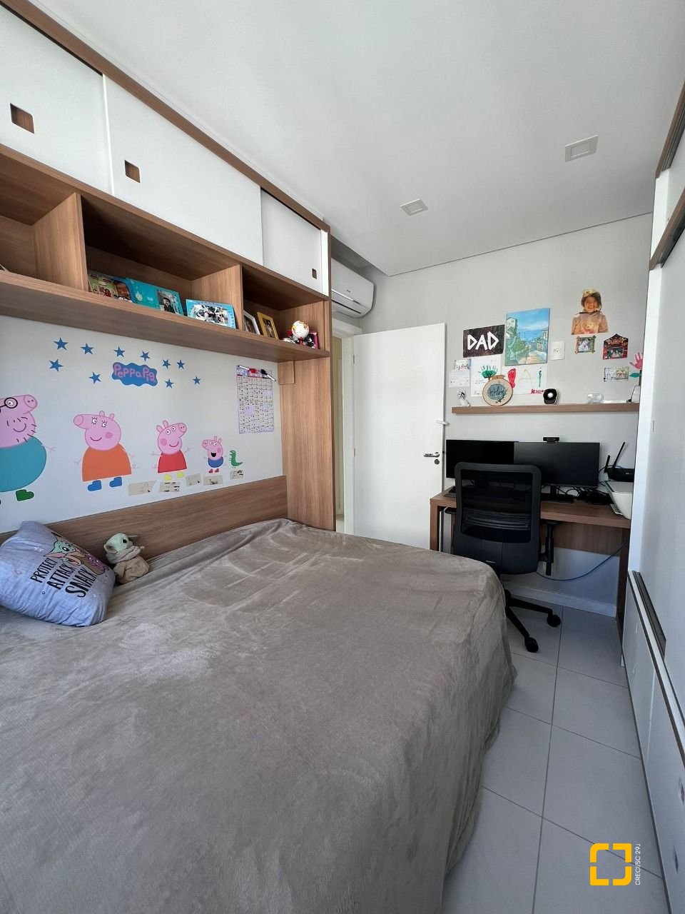Apartamento com 87m², 4 quartos (sendo 1 suíte), 1 garagem, no bairro Itacorubi em Florianópolis