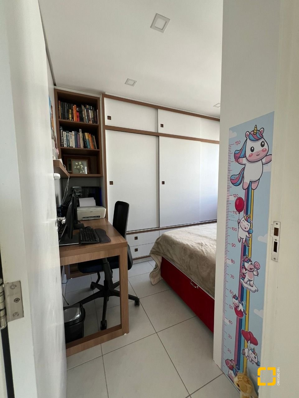 Apartamento com 87m², 4 quartos (sendo 1 suíte), 1 garagem, no bairro Itacorubi em Florianópolis