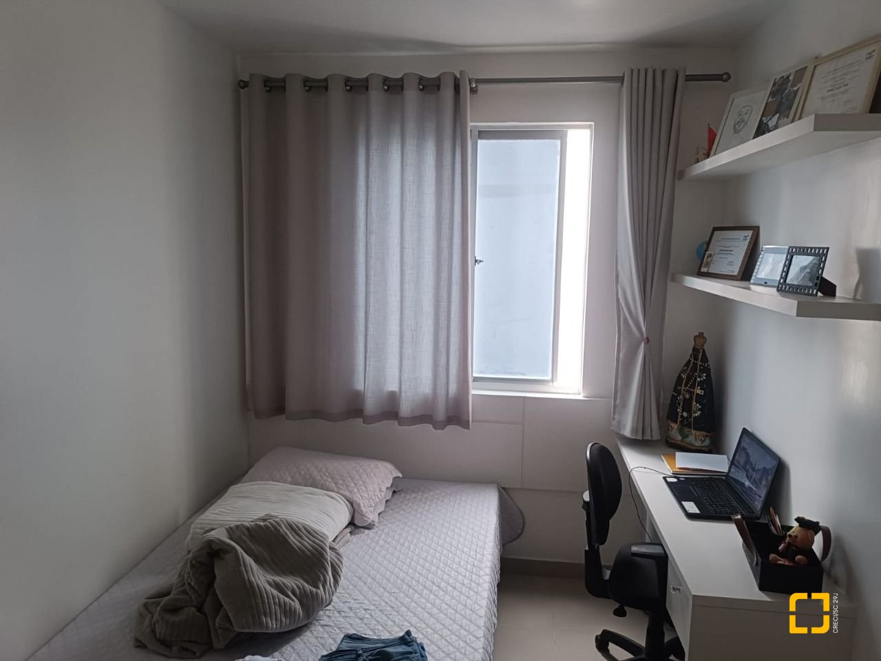 Apartamento com 56m², 2 quartos, 1 garagem, no bairro Kobrasol em São José