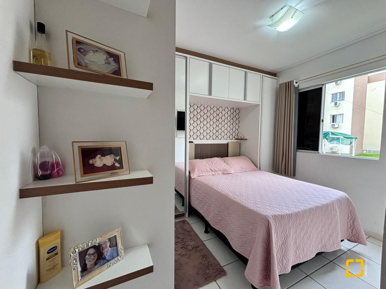 Apartamento com 45m², 2 quartos, 1 garagem, no bairro Fundos em Biguaçu