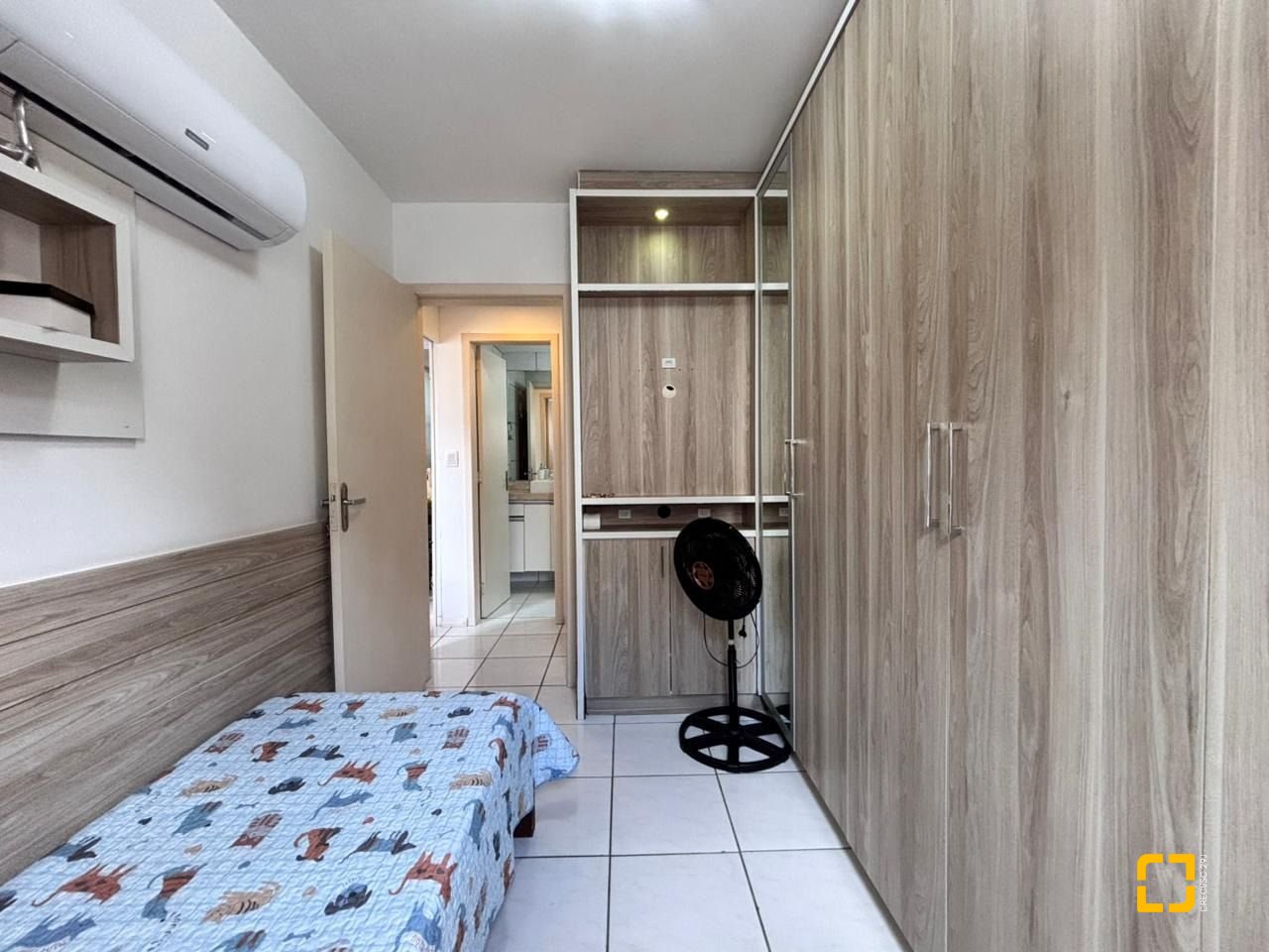 Apartamento com 45m², 2 quartos, 1 garagem, no bairro Fundos em Biguaçu