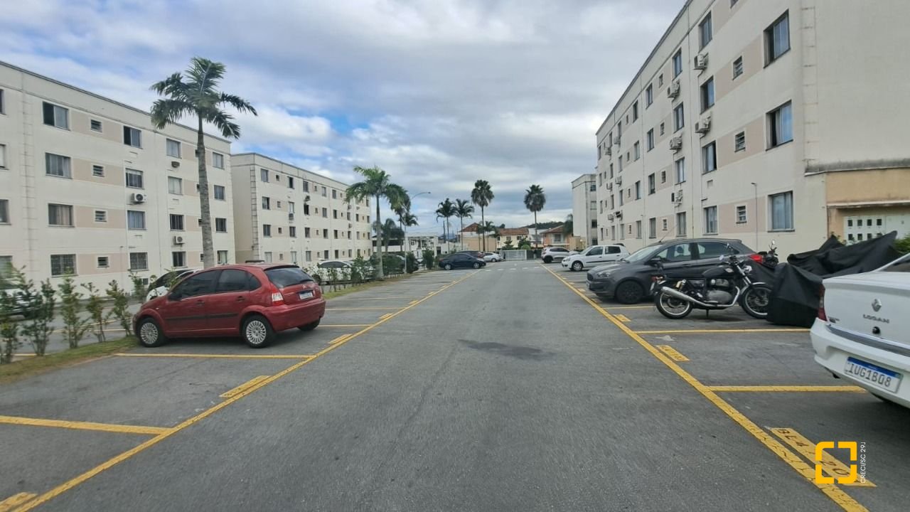 Apartamento com 45m², 2 quartos, 1 garagem, no bairro Roçado em São José