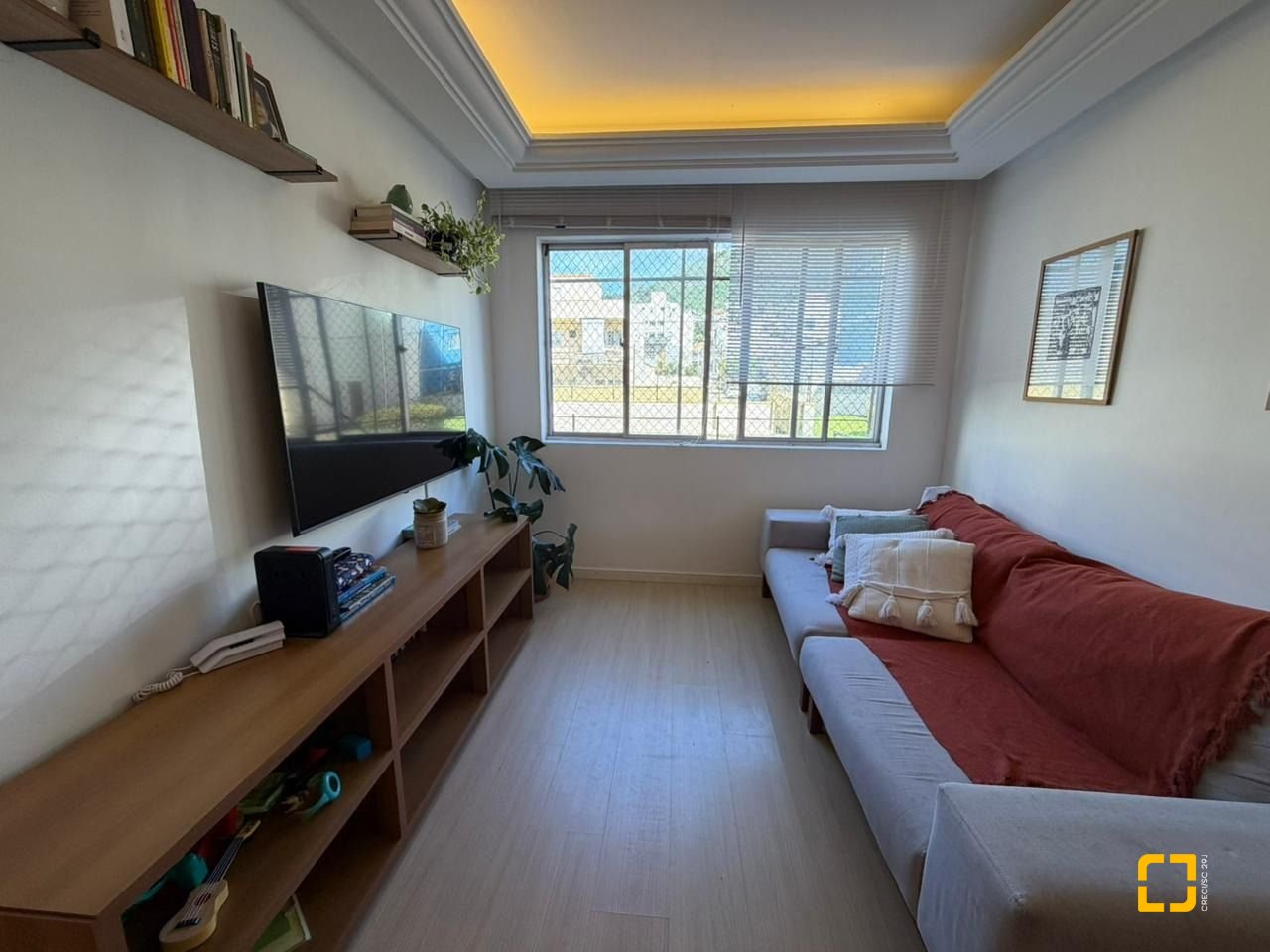 Apartamento com 59m², 2 quartos, 1 garagem, no bairro Trindade em Florianópolis
