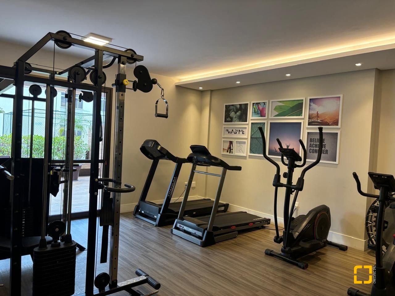 Apartamento com 65m², 3 quartos (sendo 1 suíte), 1 garagem, no bairro Capoeiras em Florianópolis