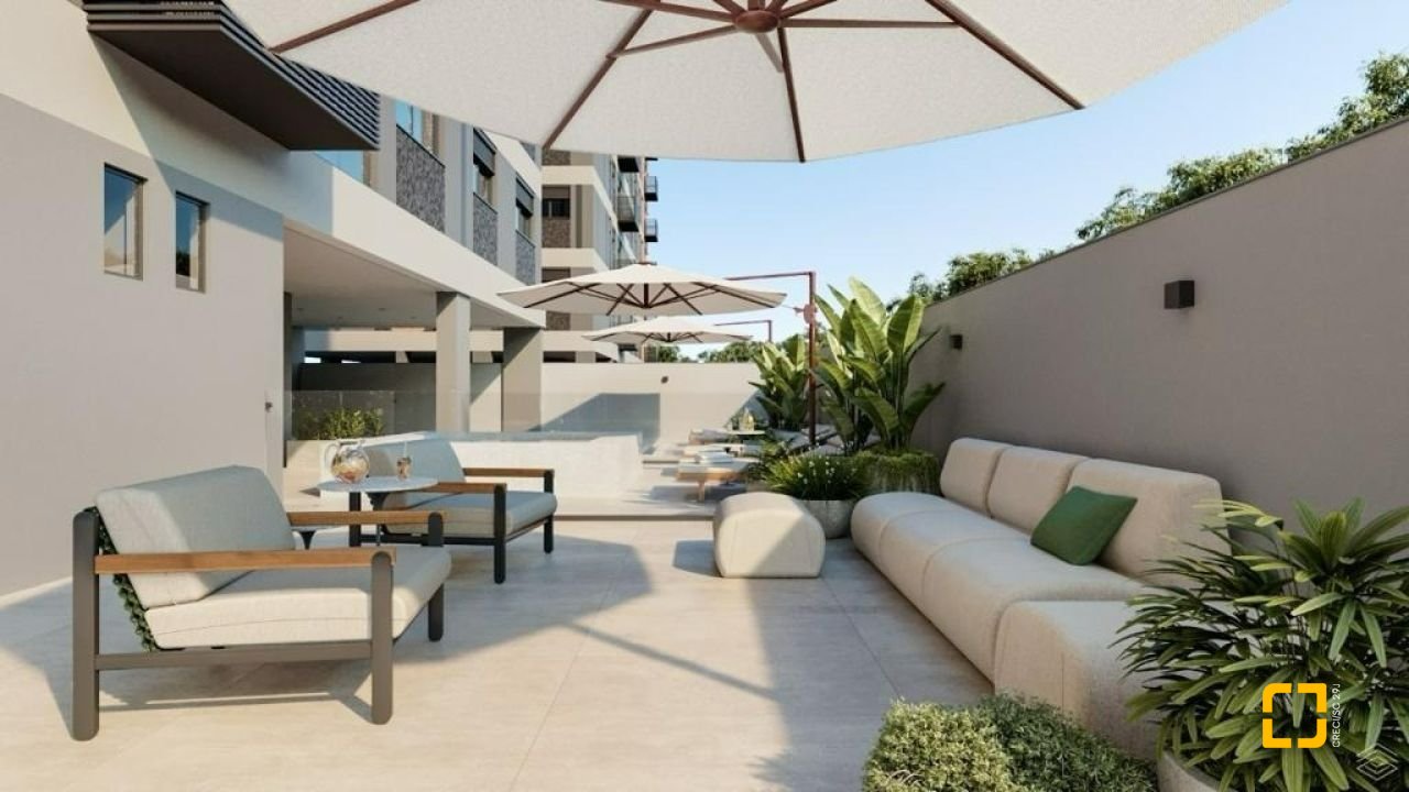 Apartamento com 75m², 3 quartos (sendo 1 suíte), 1 garagem, no bairro Estreito em Florianópolis