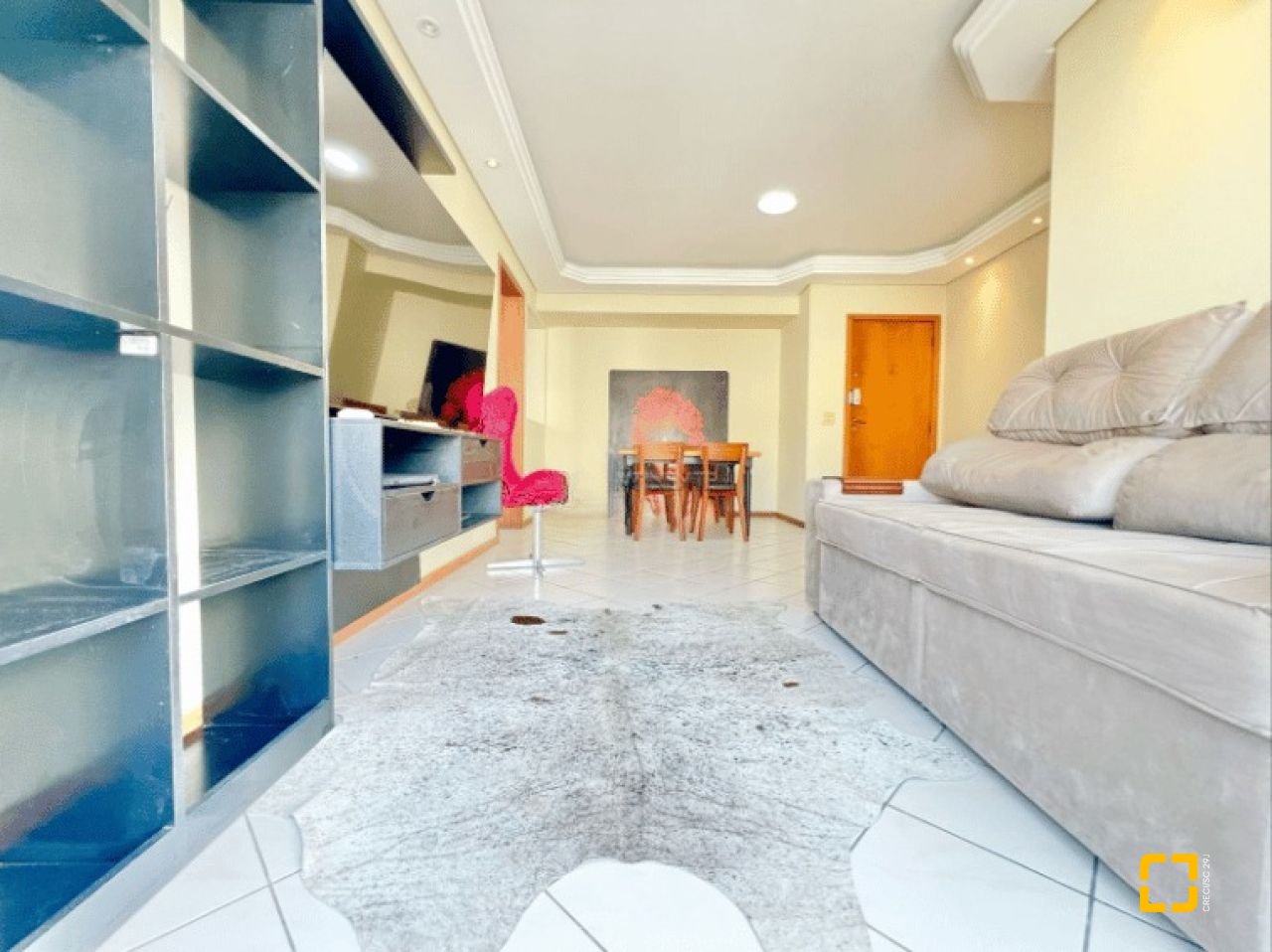 Apartamento com 81m², 3 quartos (sendo 1 suíte), 1 garagem, no bairro Abraão em Florianópolis