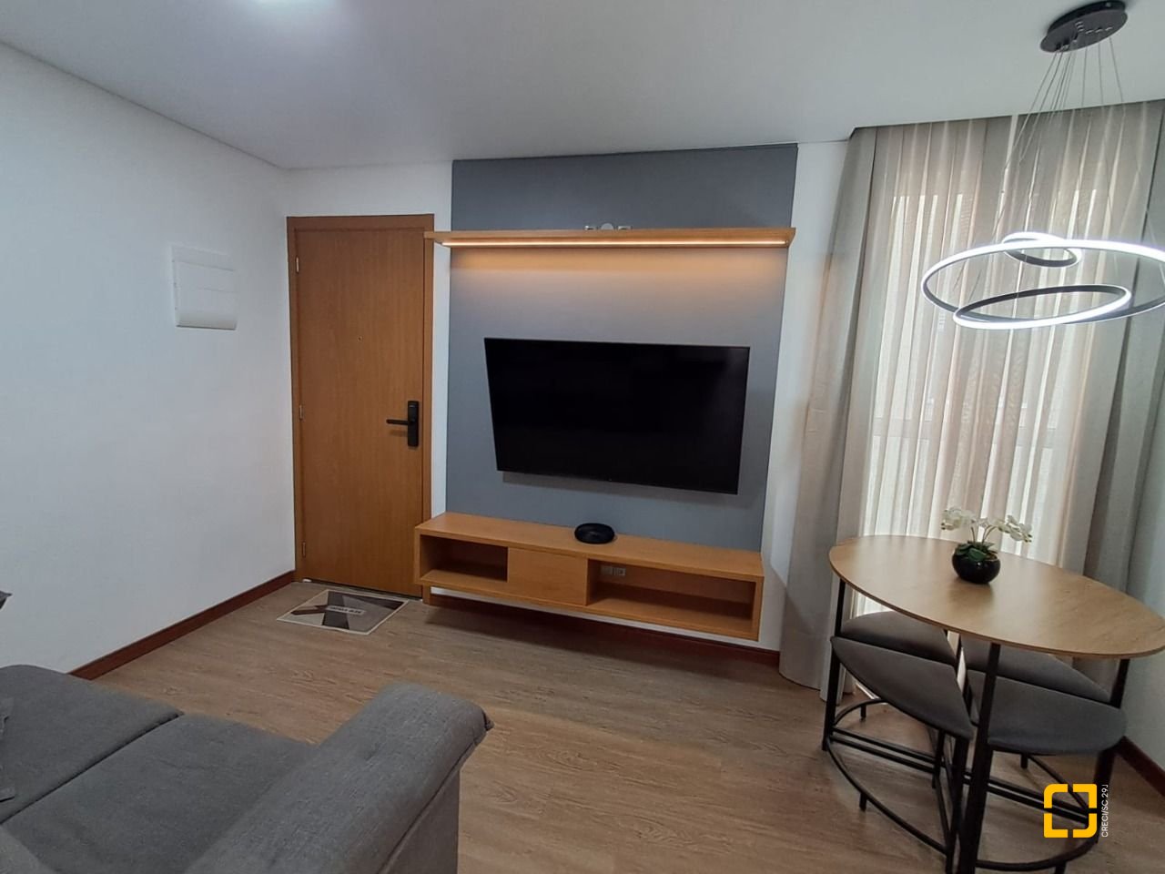 Apartamento com 48m², 2 quartos, 1 garagem, no bairro Jardim Janaina em Biguaçu