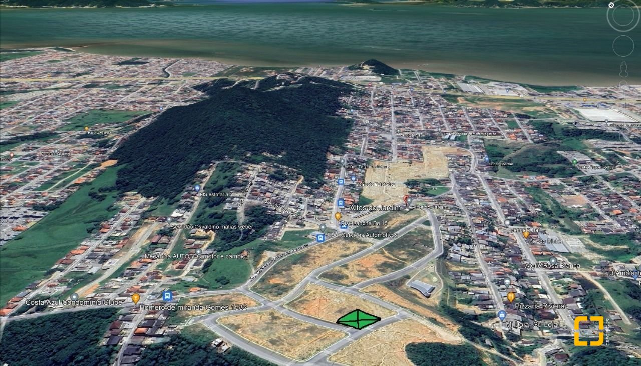 Terreno com 467m², no bairro Jardim Janaina em Biguaçu
