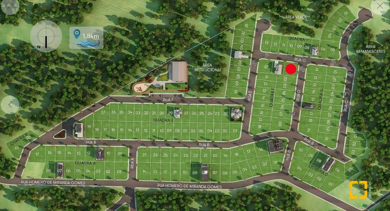 Terreno com 467m², no bairro Jardim Janaina em Biguaçu