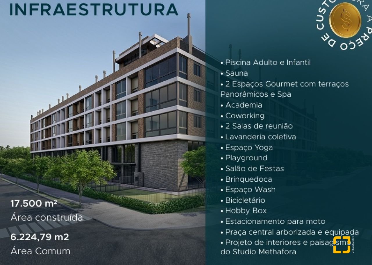 Apartamento com 70m², 4 quartos (sendo 2 suítes), 1 garagem, no bairro Jurerê em Florianópolis