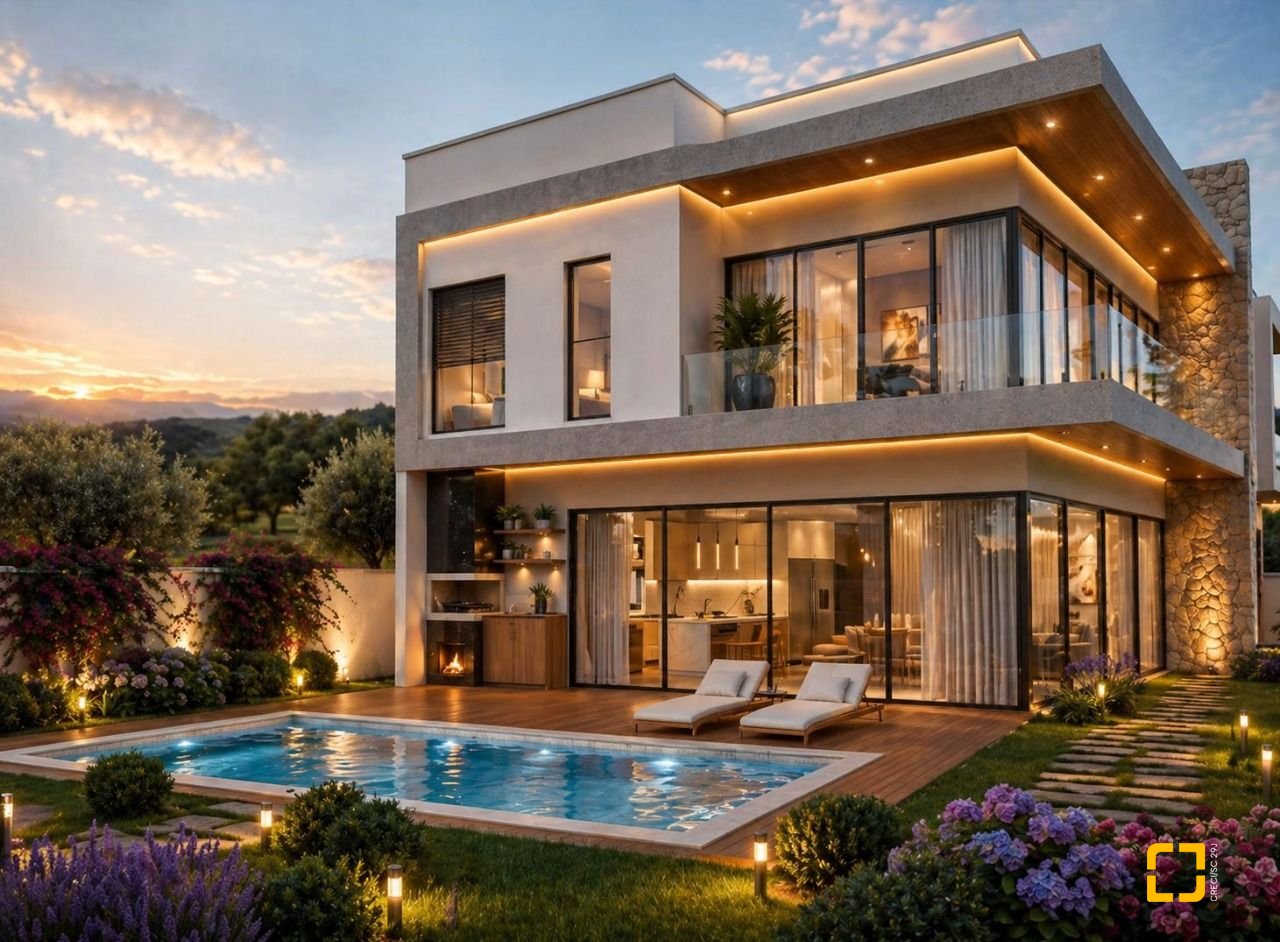 Casa de Condomínio com 370m², 8 quartos (sendo 4 suítes), 5 garagens, no bairro Ingleses em Florianópolis