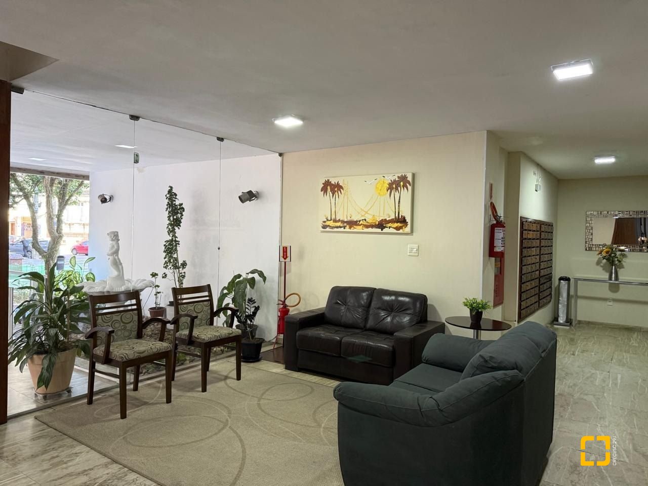Apartamento com 53m², 1 quarto, 1 garagem, no bairro Centro em Florianópolis