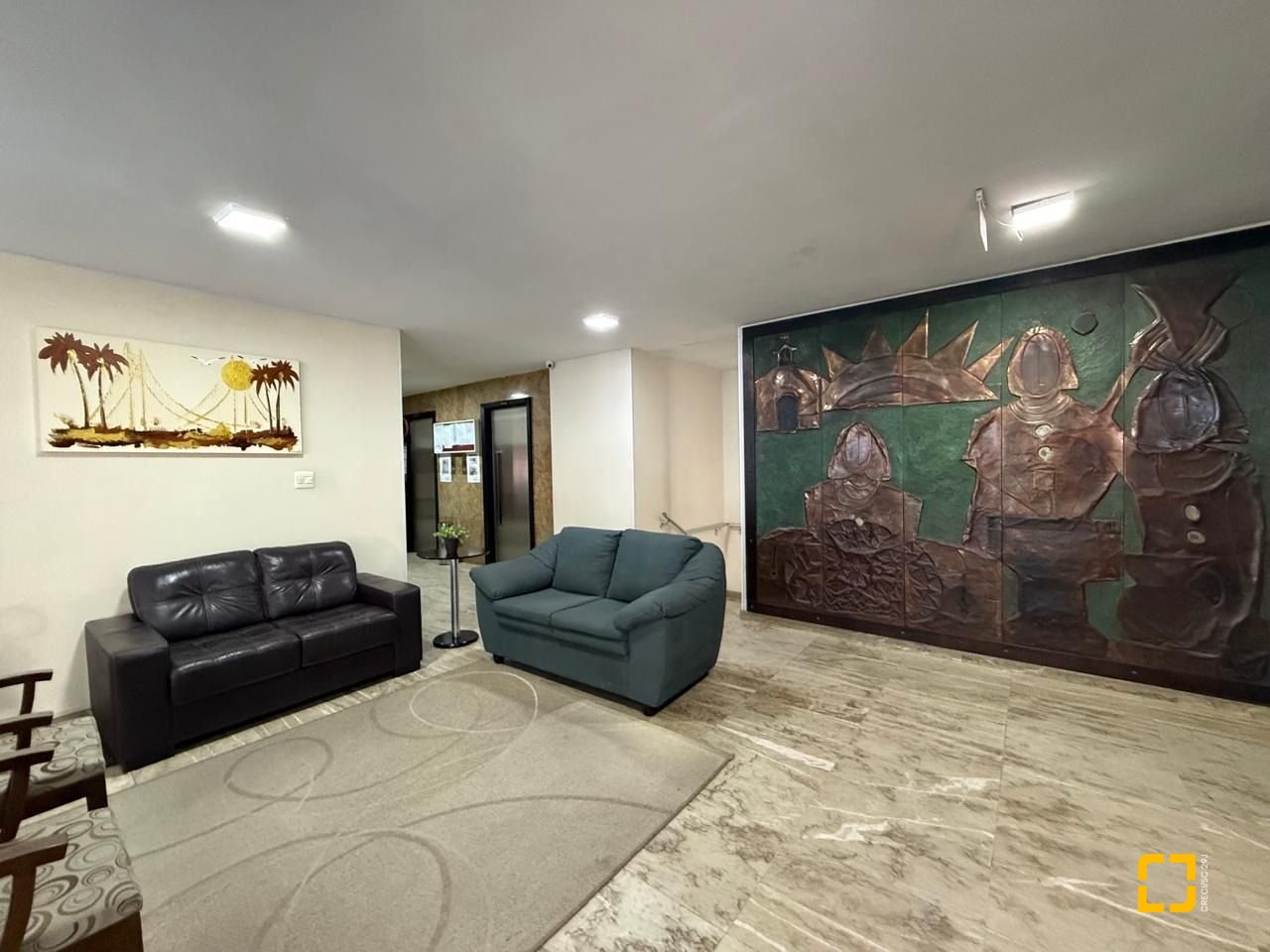 Apartamento com 53m², 1 quarto, 1 garagem, no bairro Centro em Florianópolis