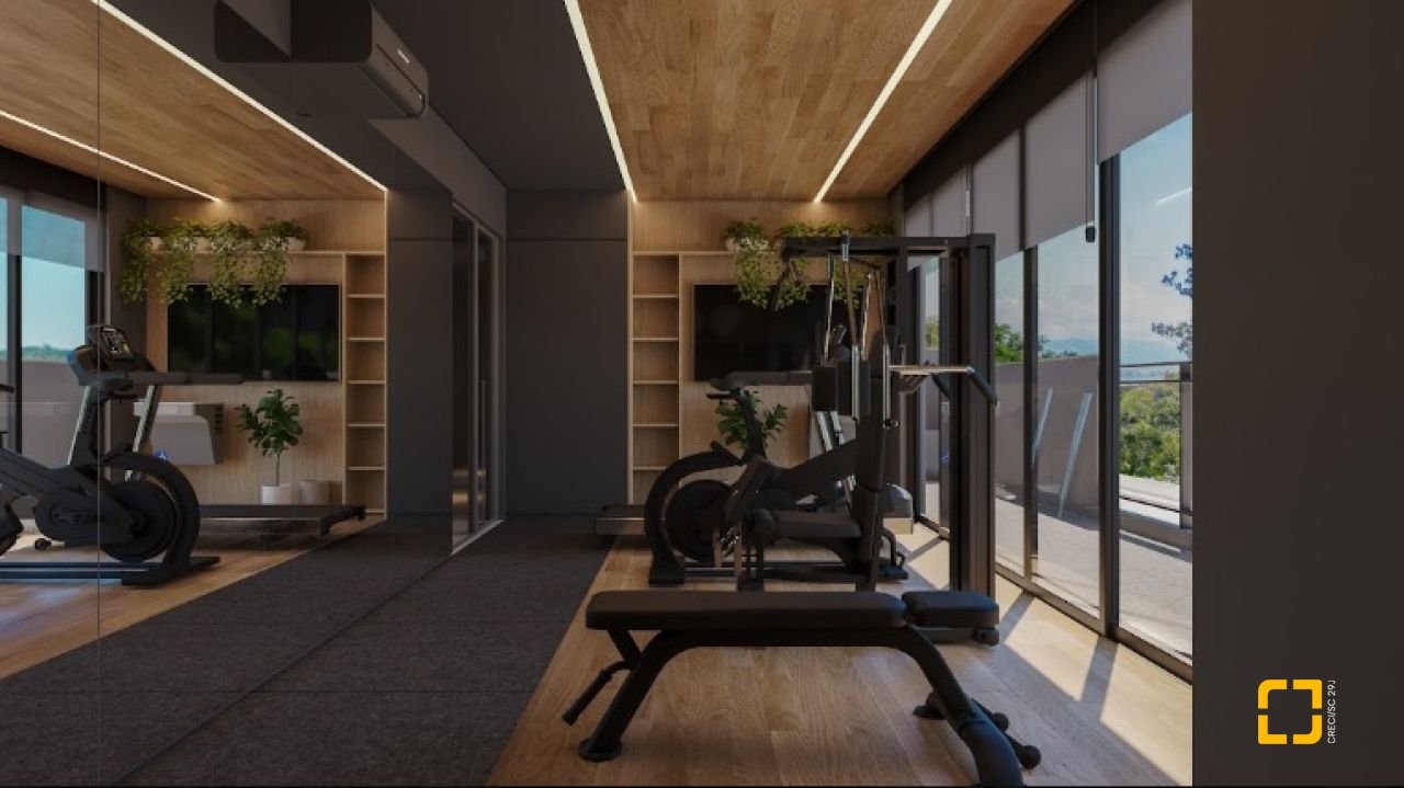 Apartamento com 93m², 2 quartos (sendo 1 suíte), 1 garagem, no bairro Cacupé em Florianópolis