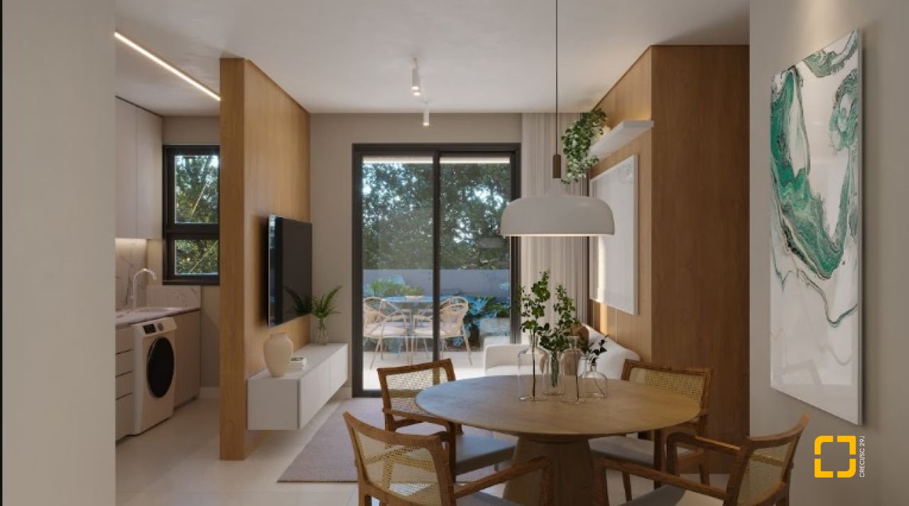 Apartamento com 93m², 2 quartos (sendo 1 suíte), 1 garagem, no bairro Cacupé em Florianópolis