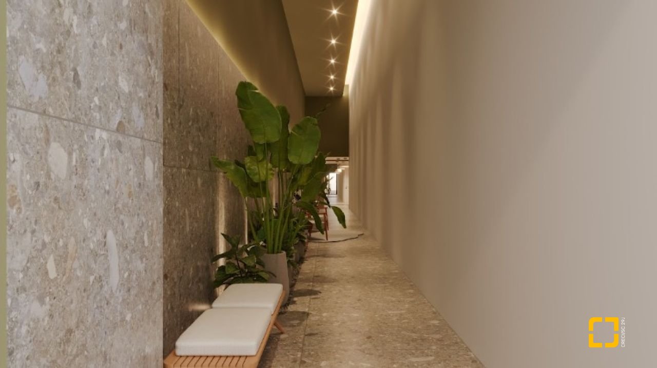 Apartamento com 60m², 2 quartos (sendo 1 suíte), 1 garagem, no bairro Cacupé em Florianópolis