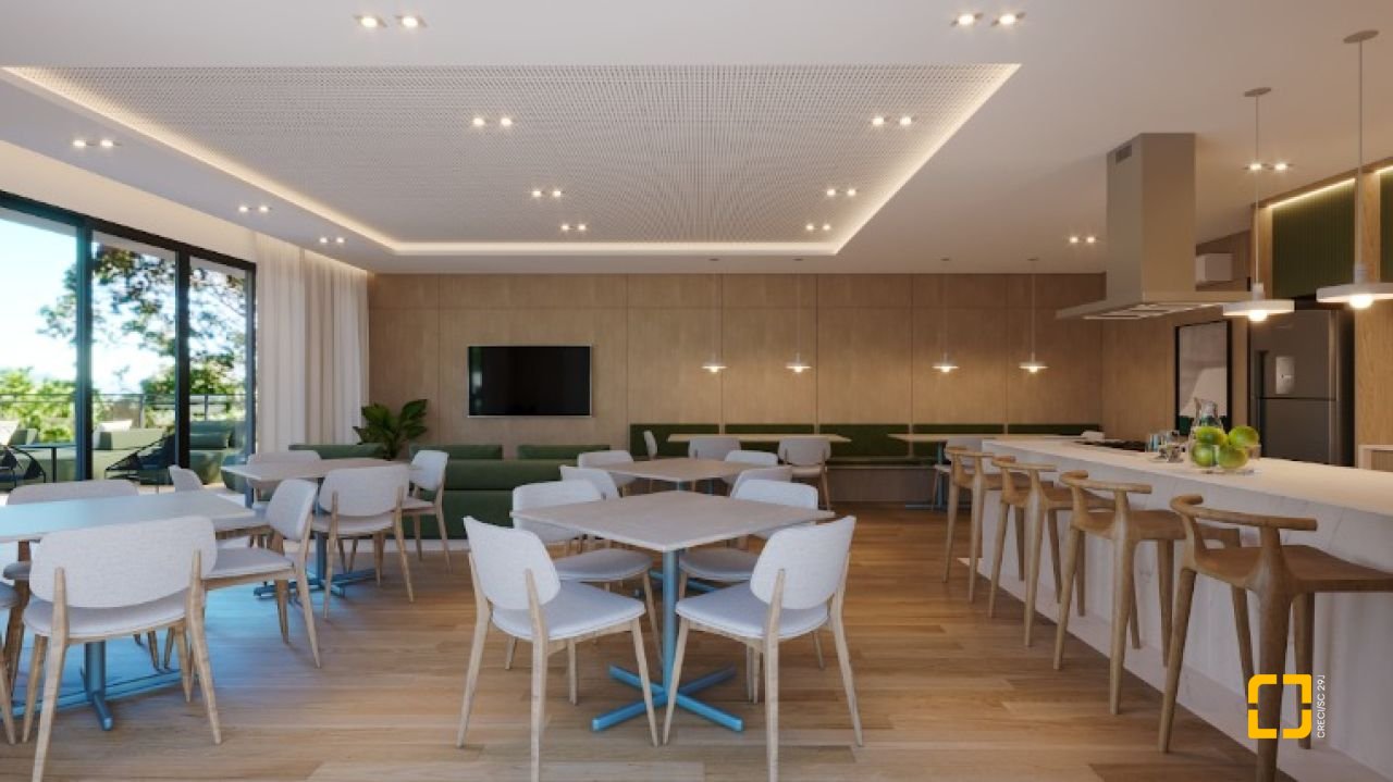 Apartamento com 60m², 2 quartos (sendo 1 suíte), 1 garagem, no bairro Cacupé em Florianópolis