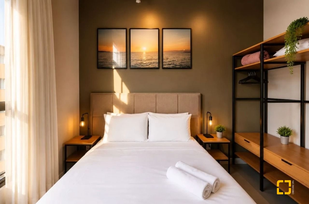 Studio com 34m², 1 quarto, 1 garagem, no bairro Canasvieiras em Florianópolis