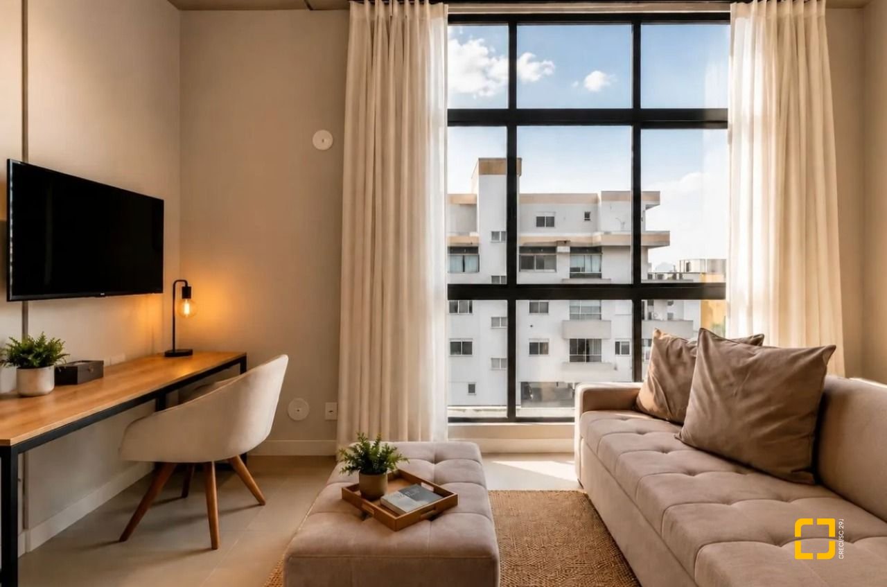 Studio com 34m², 1 quarto, 1 garagem, no bairro Canasvieiras em Florianópolis