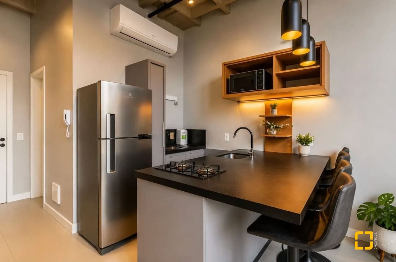 Studio com 34m², 1 quarto, 1 garagem, no bairro Canasvieiras em Florianópolis