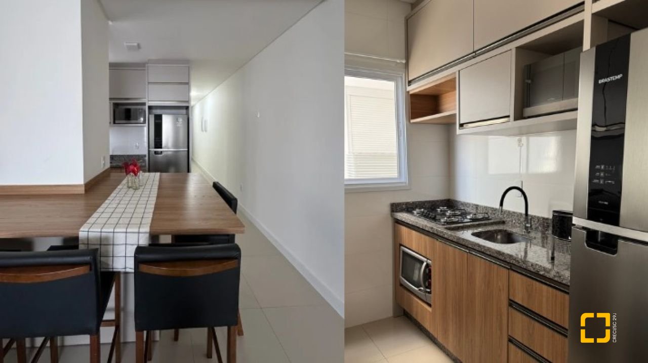 Apartamento com 83m², 3 quartos (sendo 2 suítes), 1 garagem, no bairro Praia Grande em Governador Celso Ramos