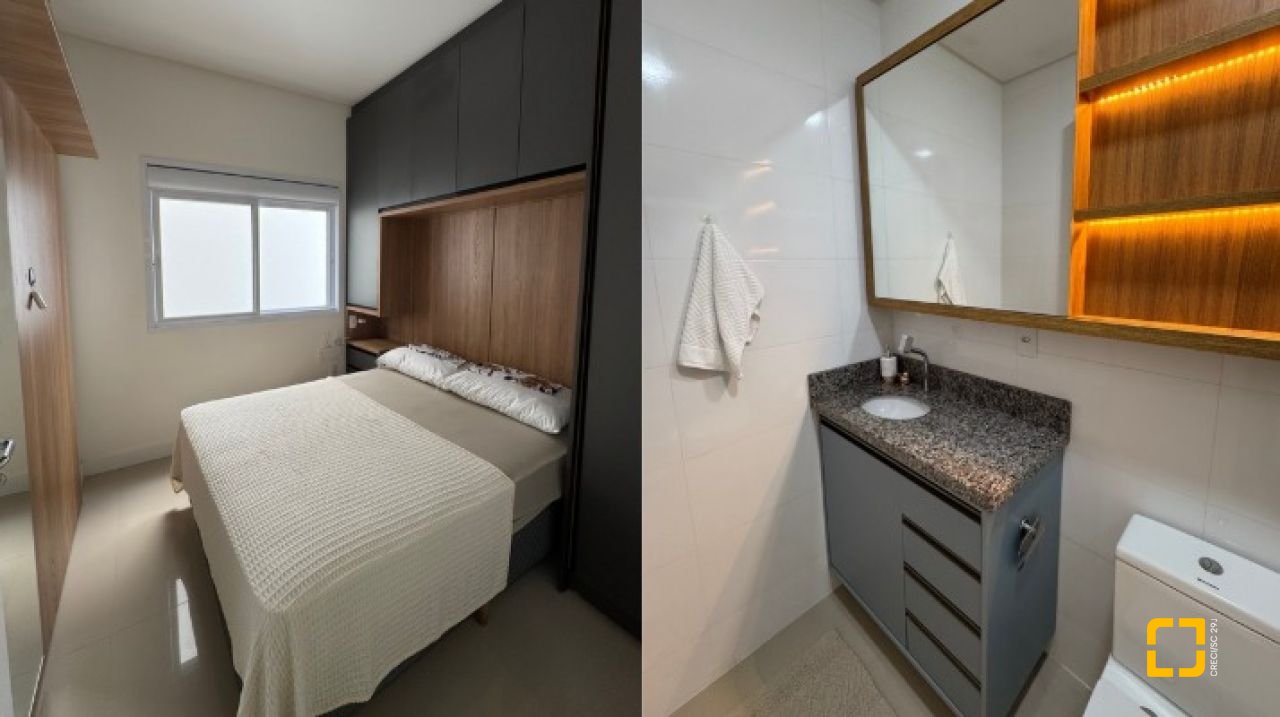Apartamento com 83m², 3 quartos (sendo 2 suítes), 1 garagem, no bairro Praia Grande em Governador Celso Ramos