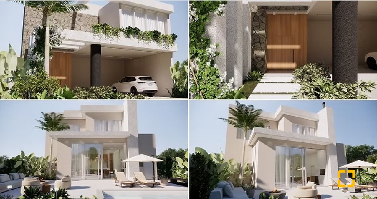 Casa de Condomínio com 278m², 3 quartos (sendo 3 suítes), 2 garagens, no bairro Canasvieiras em Florianópolis