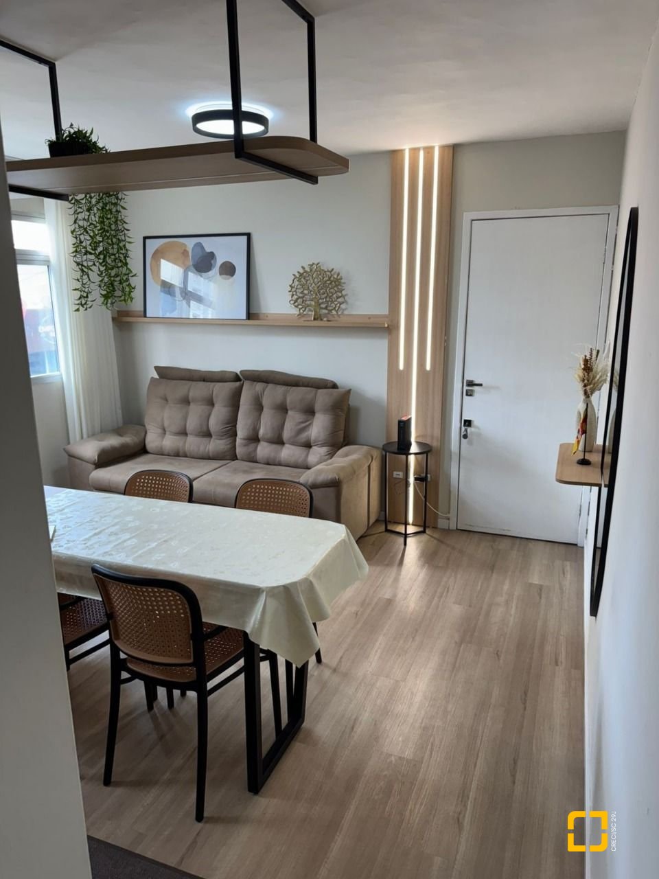 Apartamento com 41m², 2 quartos, no bairro Campinas em São José