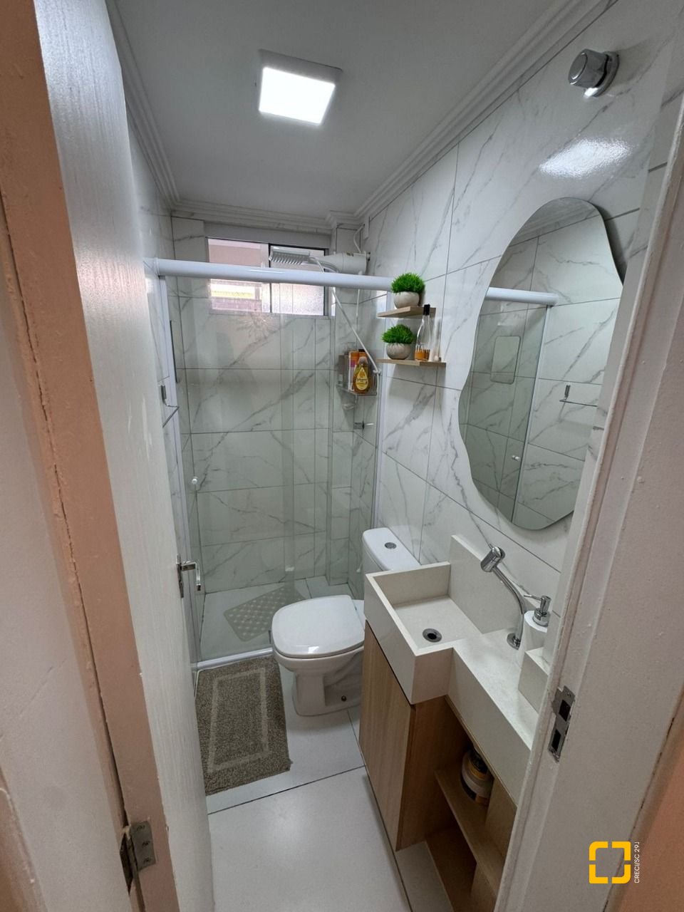 Apartamento com 41m², 2 quartos, no bairro Campinas em São José