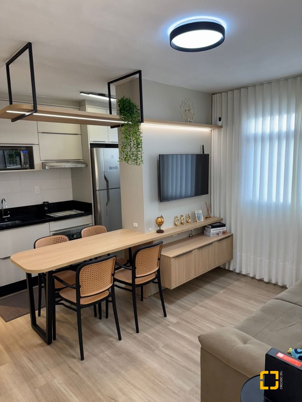 Apartamento com 41m², 2 quartos, no bairro Campinas em São José