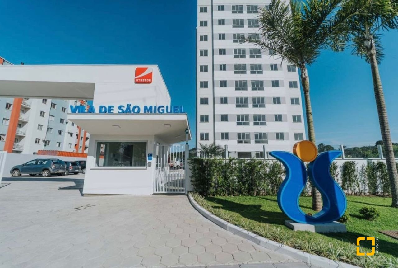 Apartamento com 50m², 2 quartos, 1 garagem, no bairro Rio Caveiras em Biguaçu