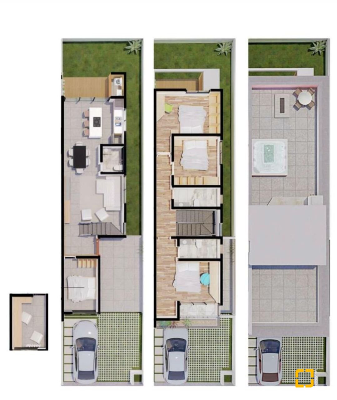 Casa com 176m², 5 quartos (sendo 1 suíte), 3 garagens, no bairro Campeche em Florianópolis