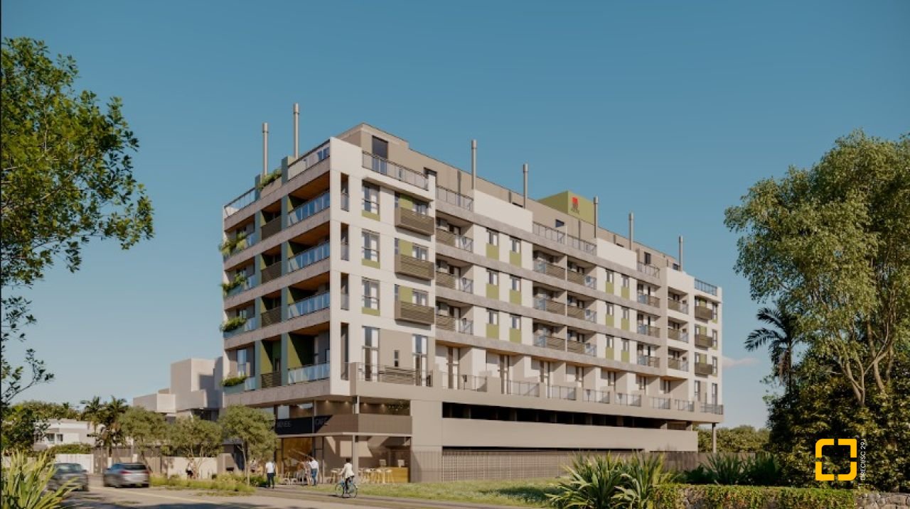 Apartamento com 33m², 2 quartos, 1 garagem, no bairro Cachoeira do Bom Jesus em Florianópolis