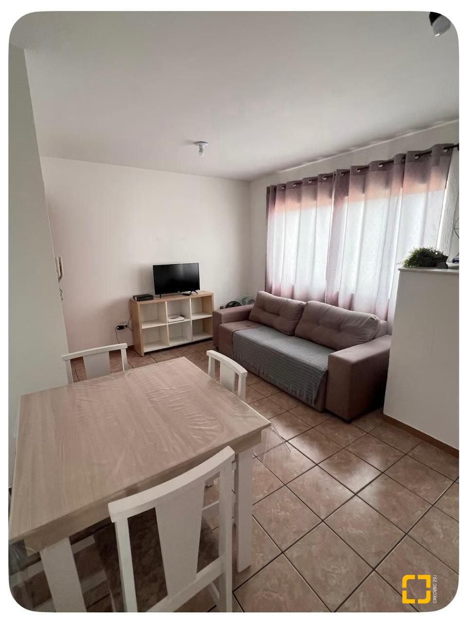 Apartamento com 52m², 1 quarto, 1 garagem, no bairro Canasvieiras em Florianópolis