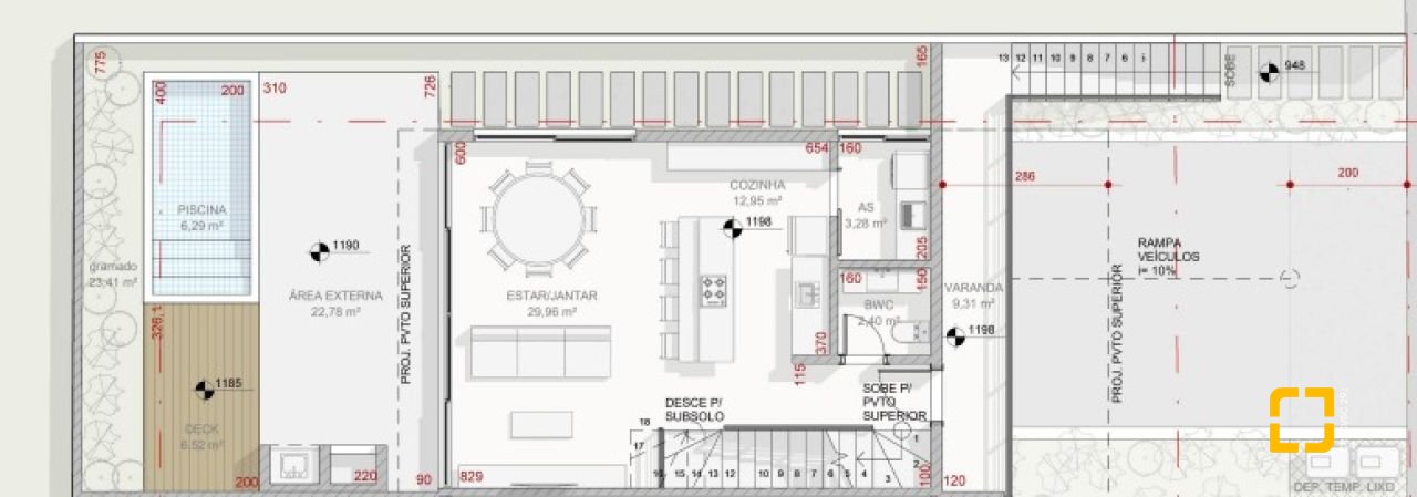 Casa com 230m², 6 quartos (sendo 3 suítes), 2 garagens, no bairro Campeche em Florianópolis