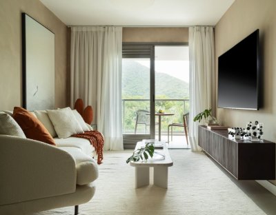 Apartamento com 76m², 3 quartos (sendo 1 suíte), 1 garagem, no bairro Cacupé em Florianópolis