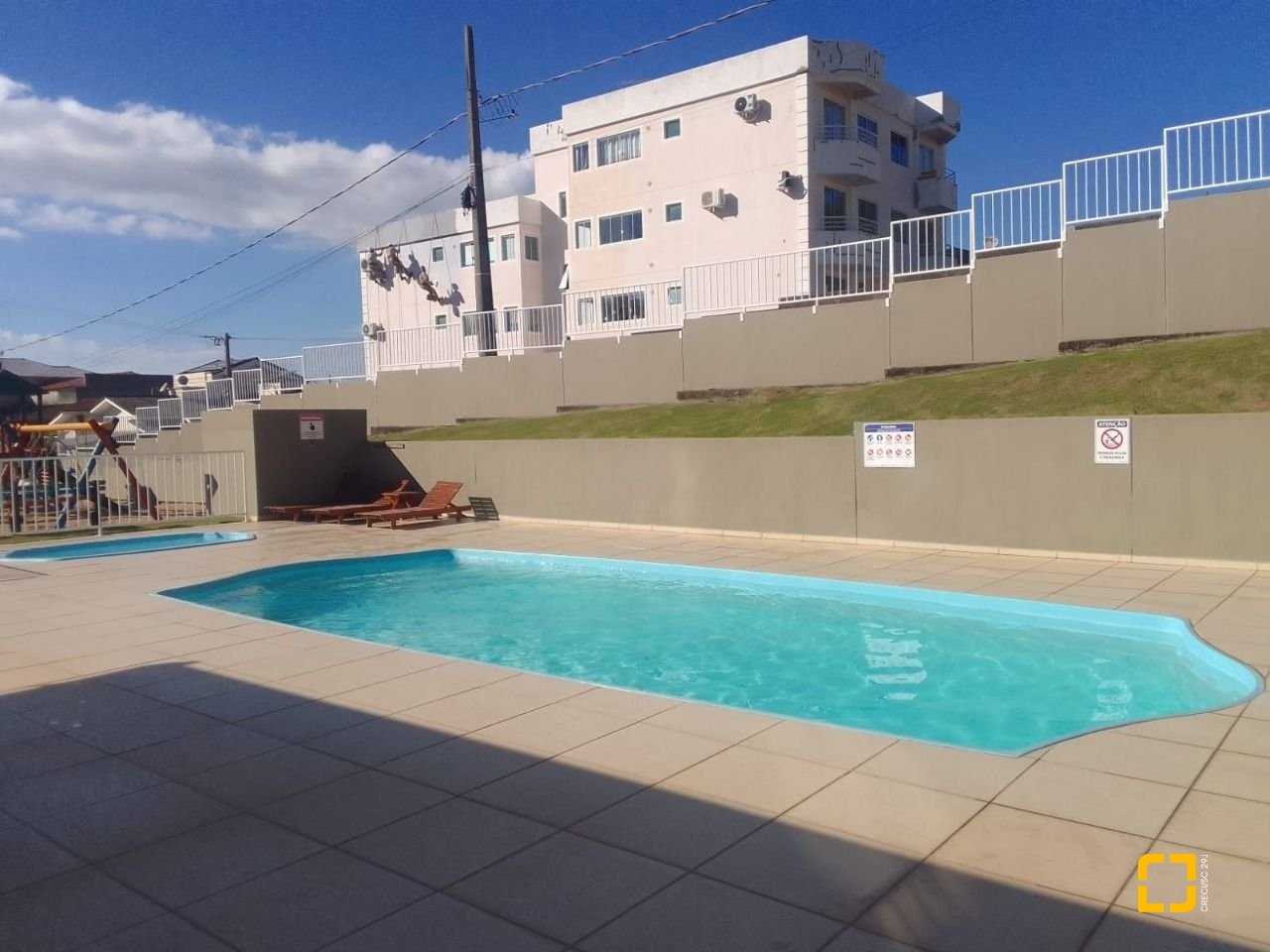 Apartamento com 52m², 2 quartos, 1 garagem, no bairro São Sebastião em Palhoça
