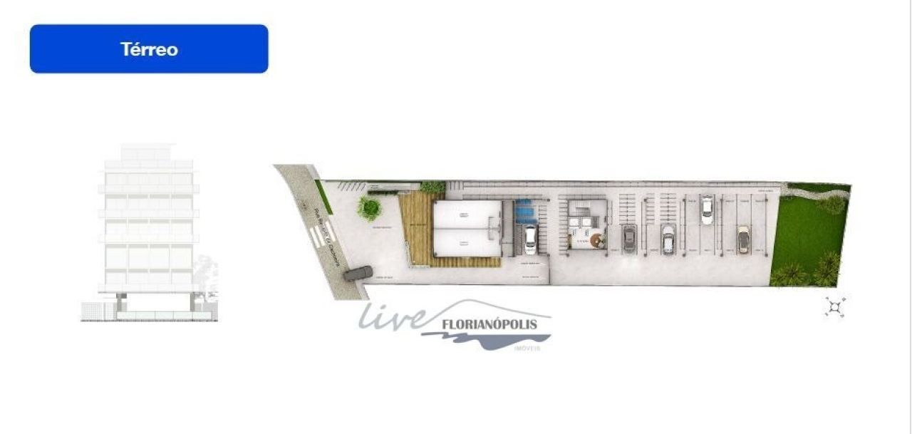 Studio com 23m², no bairro Cachoeira do Bom Jesus em Florianópolis
