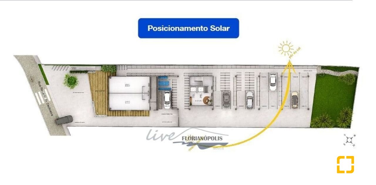 Studio com 23m², no bairro Cachoeira do Bom Jesus em Florianópolis