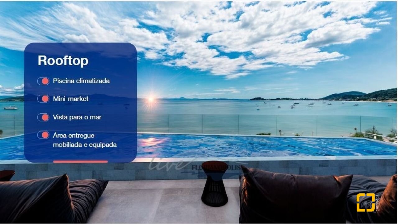 Studio com 23m², no bairro Cachoeira do Bom Jesus em Florianópolis