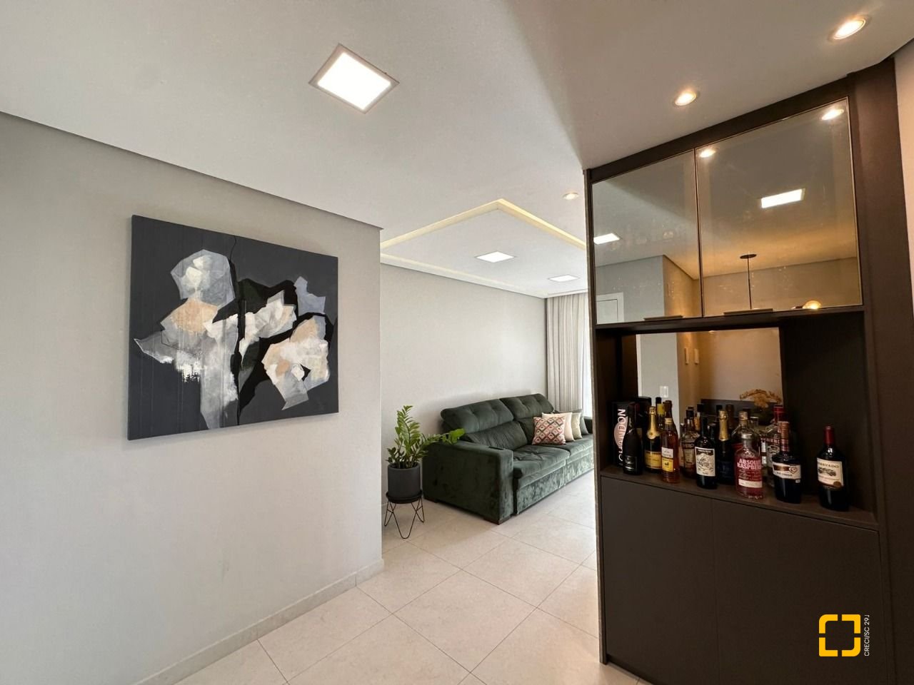 Apartamento com 65m², 2 quartos, 1 garagem, no bairro Jardim Atlântico em Florianópolis