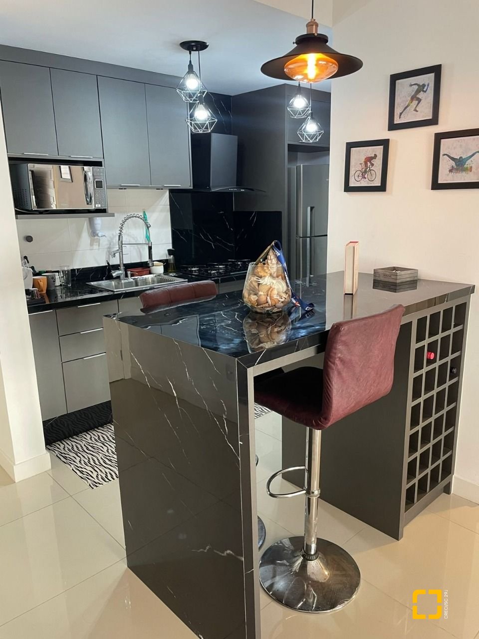 Apartamento com 49m², 1 quarto, 1 garagem, no bairro Jurerê em Florianópolis